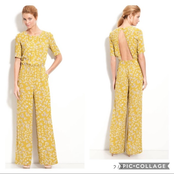 BCBGMAXAZRIA Leopard Print Jumpsuit - Picture 2 of 8